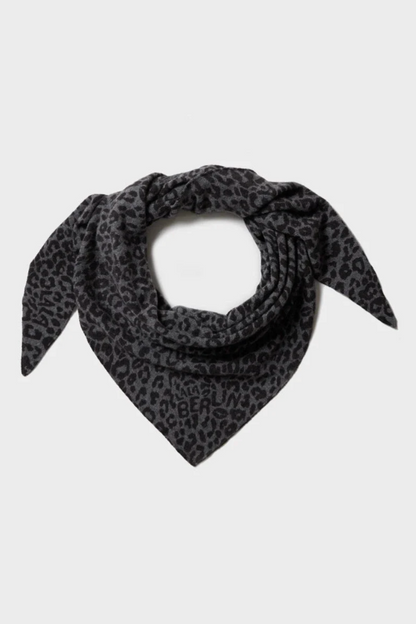 Lala Berlin - Cashmere tørklæde - Asphalt Leo - Triangle M - sss