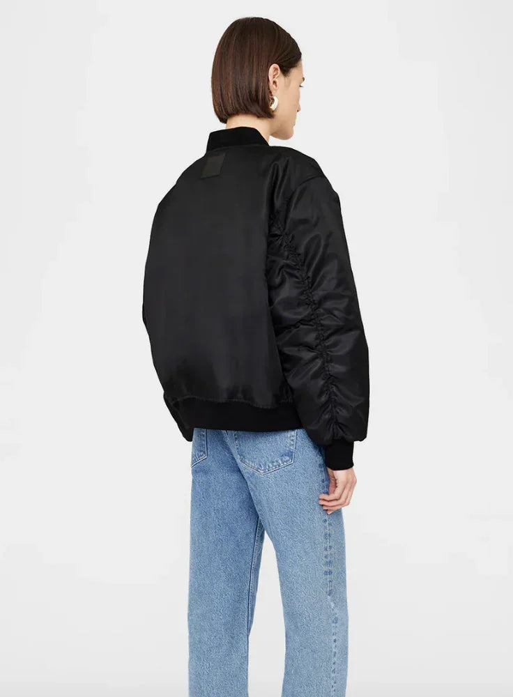 Anine Bing - Bomber jakke - Black - Leon - Stilkompagniet.dk