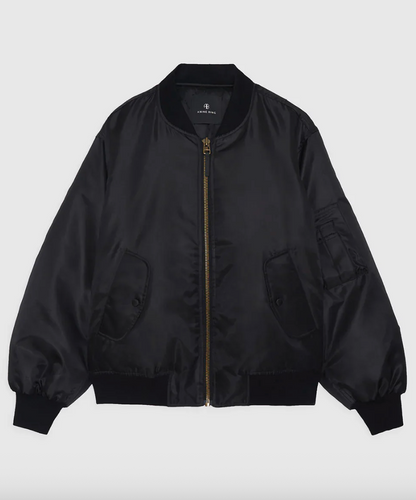 Anine Bing - Bomber jakke - Black - Leon