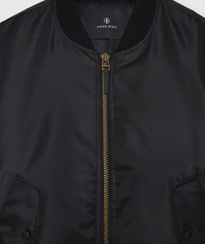 Anine Bing - Bomber jakke - Black - Leon - Stilkompagniet.dk