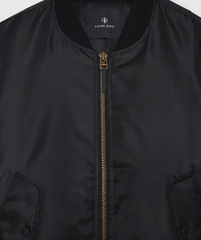 Anine Bing - Bomber jakke - Black - Leon - Stilkompagniet.dk