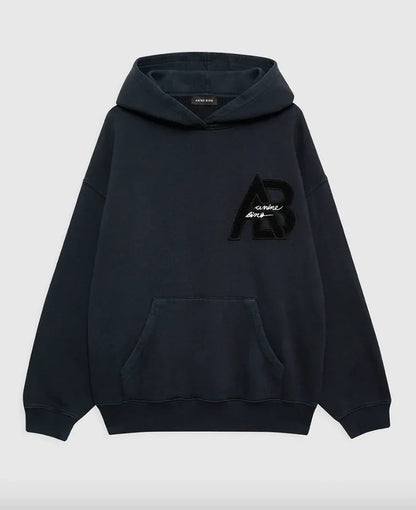 Anine Bing - Sweatshirt - Vintage Black - Jaci - Stilkompagniet.dk