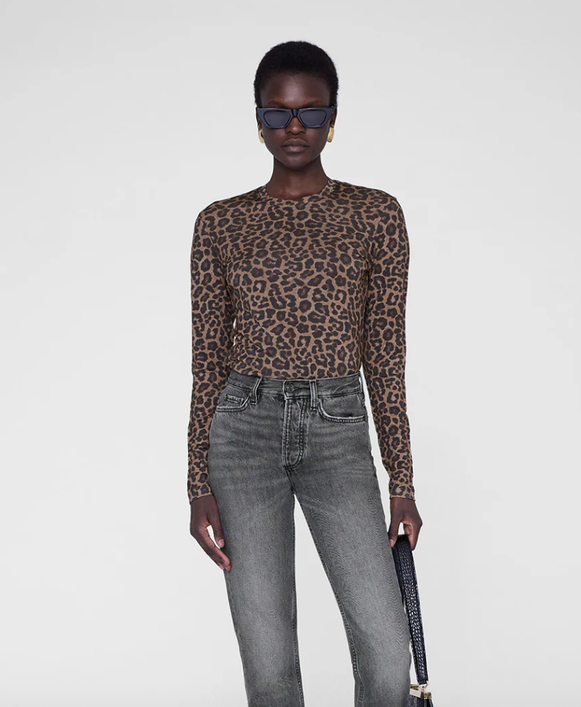 Anine Bing - Bluse - Leopard - Sylvie