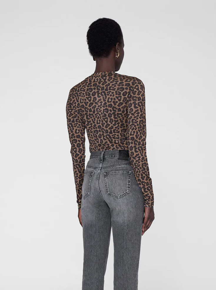 Anine Bing - Bluse - Leopard - Sylvie