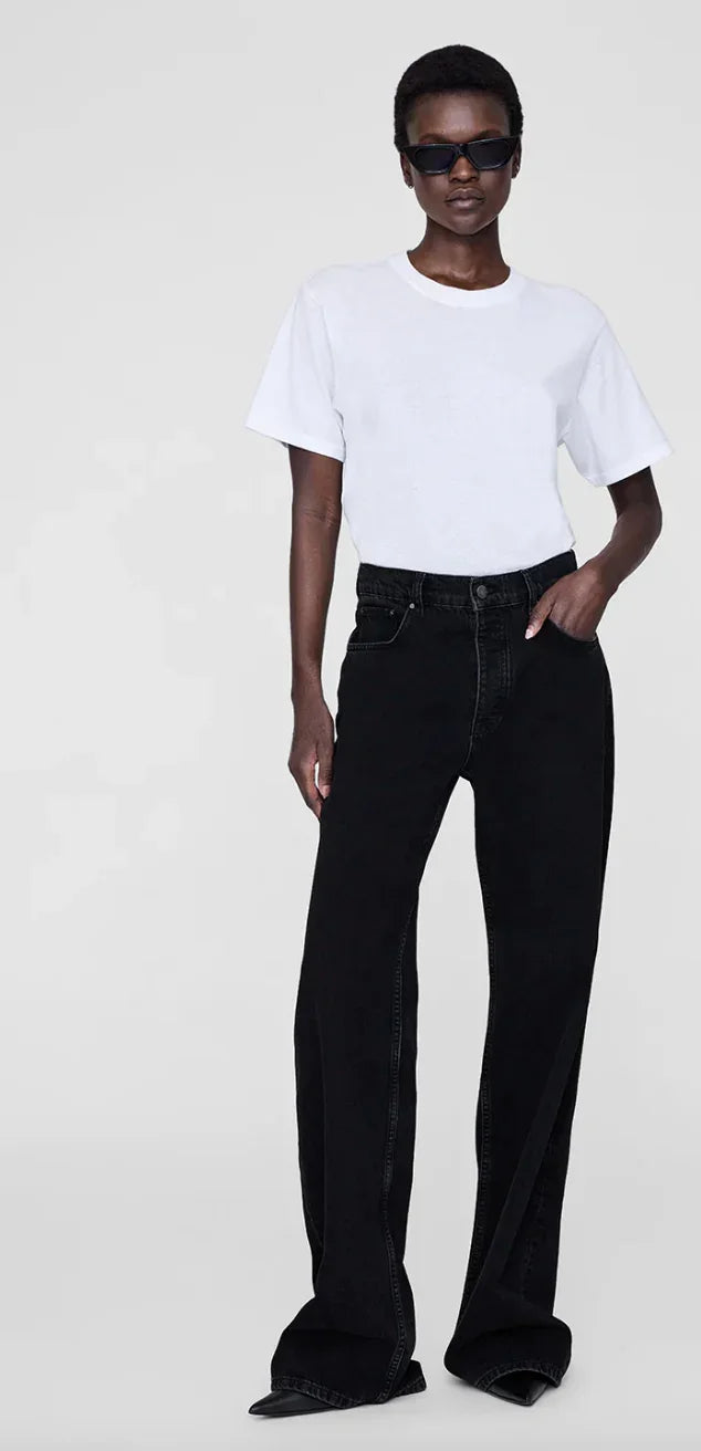 ANINE BING - Jeans - Vintage Black - Hugh Jean - Stilkompagniet.dk