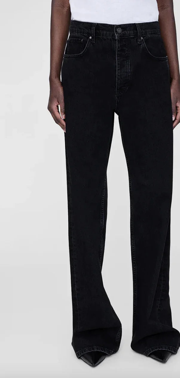ANINE BING - Jeans - Vintage Black - Hugh Jean - Stilkompagniet.dk