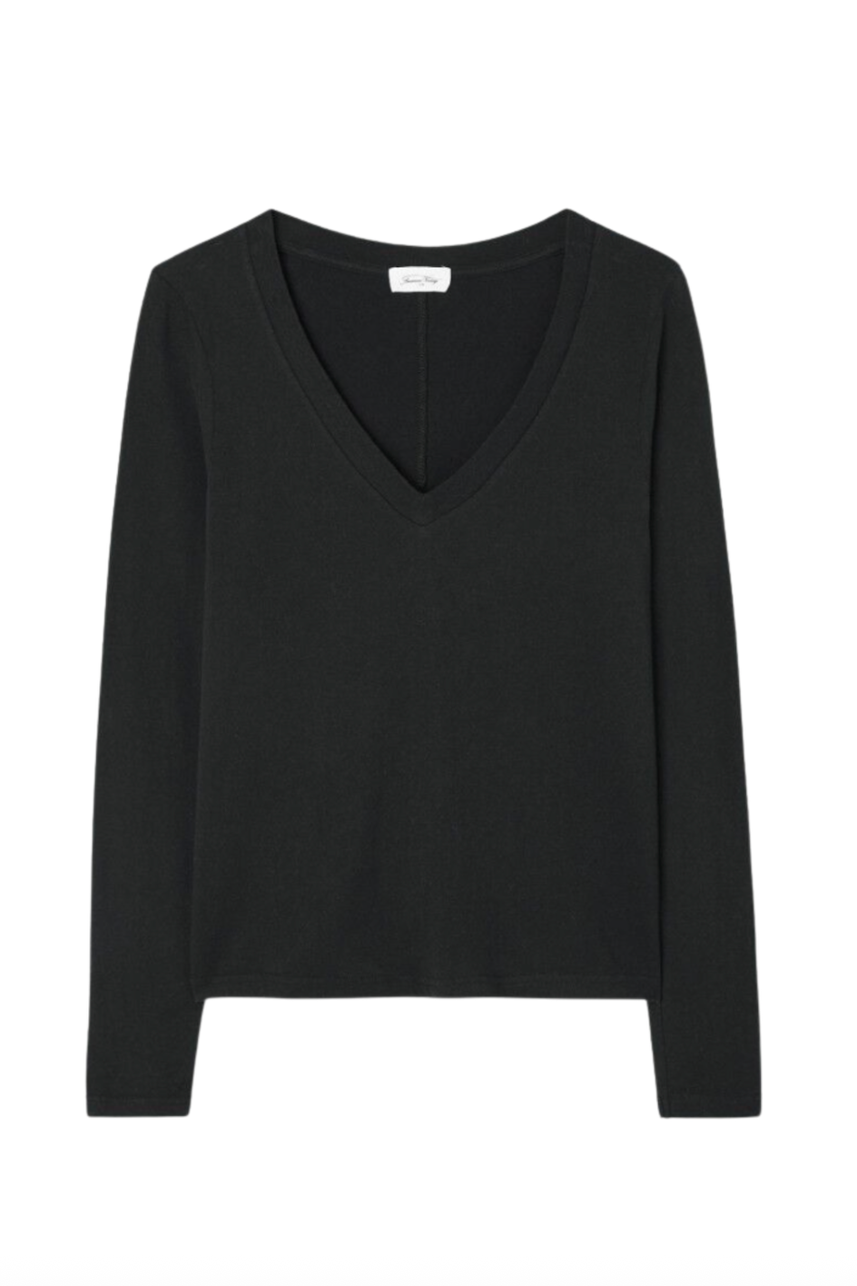 American Vintage - Bluse - Noir/Black - Gamipy V-Neck