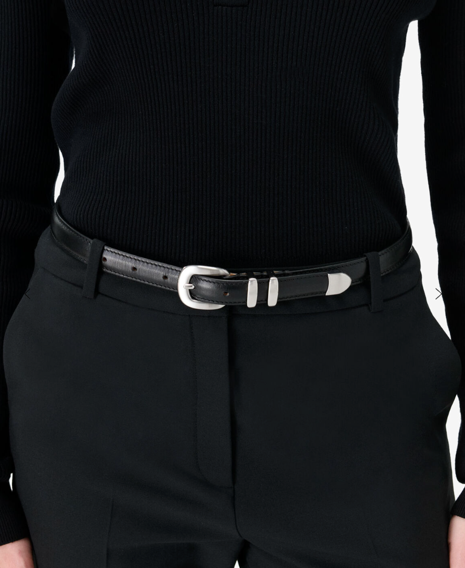 Iro - Bukser - Black - Calene