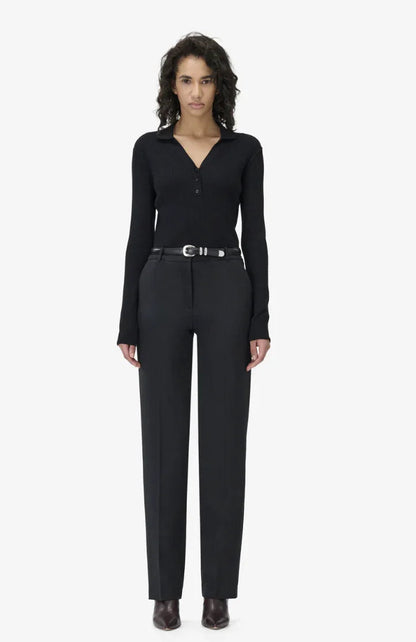 Iro - Bukser - Black - Calene