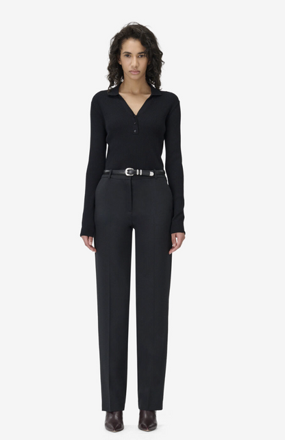 Iro - Bukser - Black - Calene