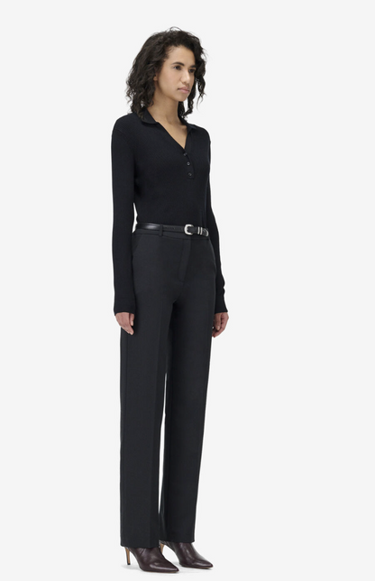 Iro - Bukser - Black - Calene