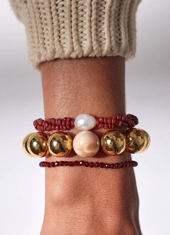 Anni Lu - Armbånd - Gold - Hi Ho - Stilkompagniet.dk