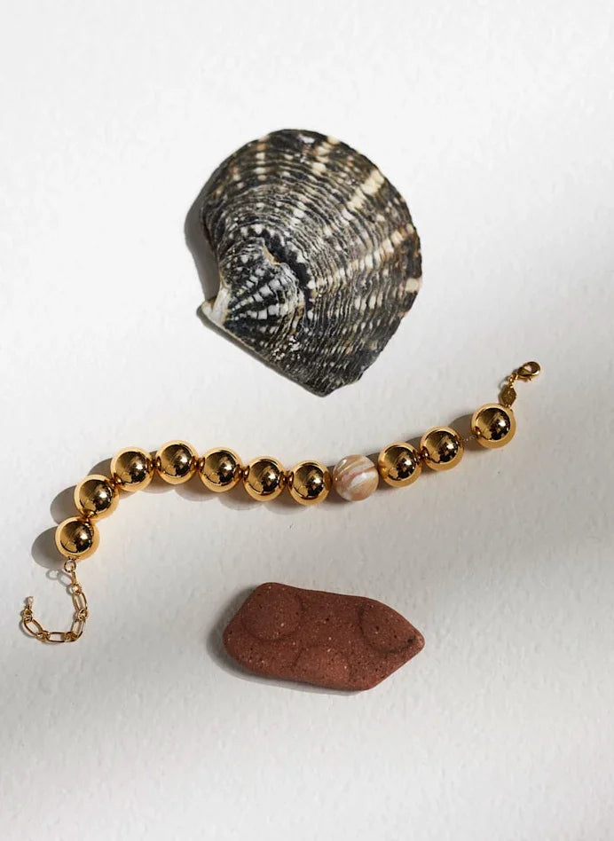 Anni Lu - Armbånd - Gold - Hi Ho - Stilkompagniet.dk