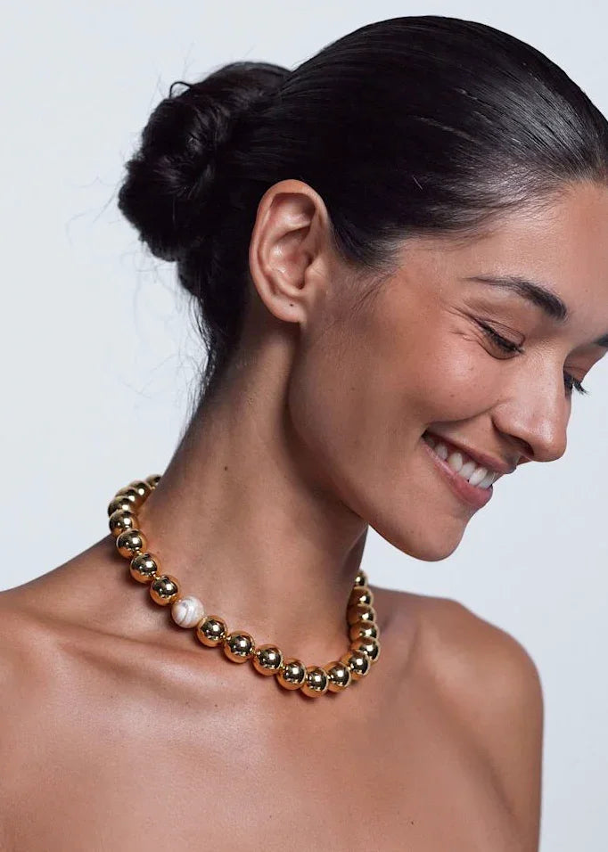 Anni Lu - Halskæde - Gold - Hi Ho - Stilkompagniet.dk