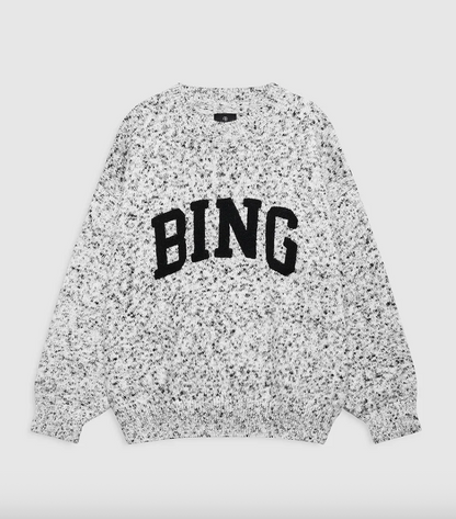 Anine Bing - Strik - Marled white - Sydney