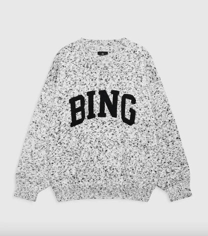 Anine Bing - Strik - Marled white - Sydney - Stilkompagniet.dk