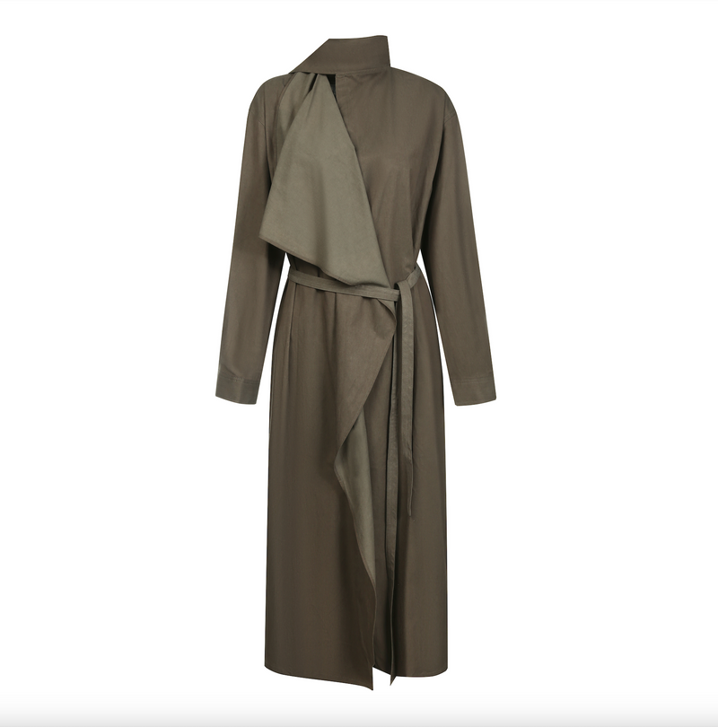 The Collection - Trenchcoat - Dark Grey - Leika