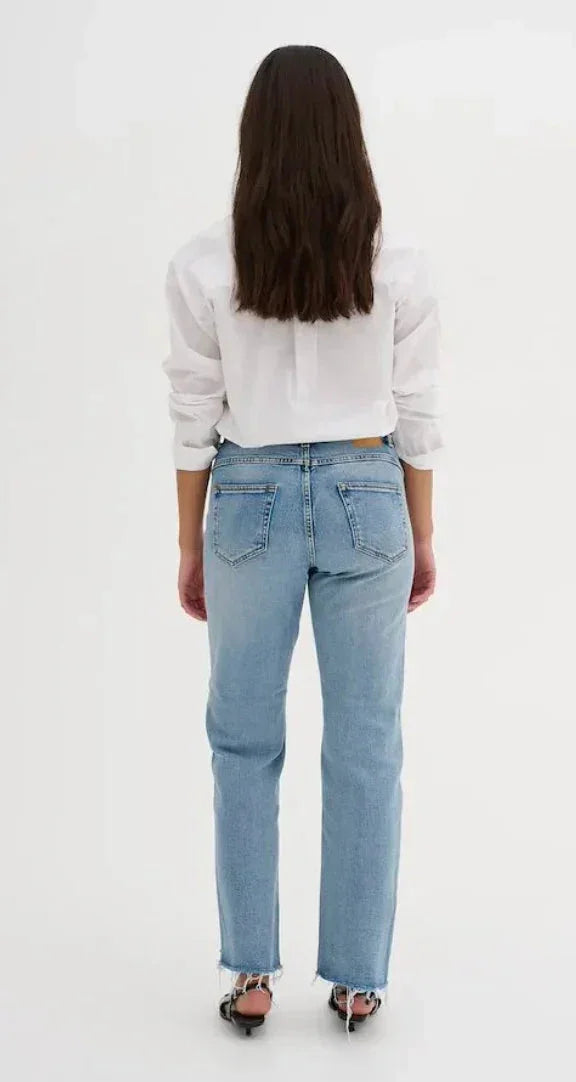 Jeans - Light blue denim - Dango jeans MW 114 - MY ESSENTIAL WARDROBE - Stilkompagniet.dk