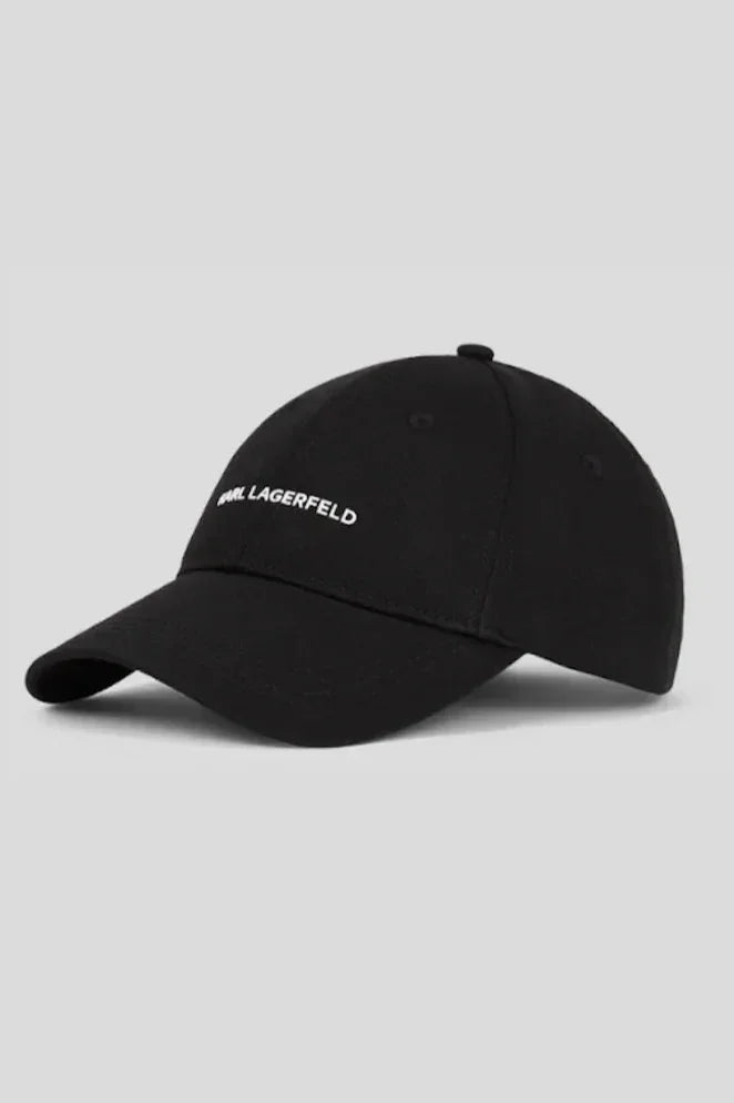 Karl Lagerfeld - Kasket - Sort - Essential cap - Stilkompagniet.dk