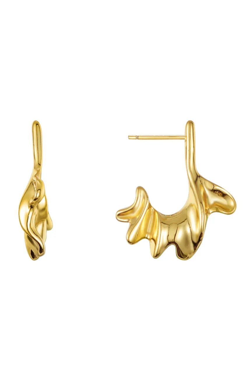 Andcopenhagen Jewelry - Øreringe - 18 karat guldbelagt 925 sterlingsølv - Pauline