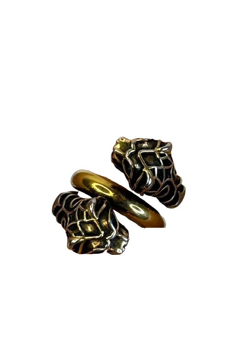 Gucci - Tiger heads double wrap - Ring - Secondhand