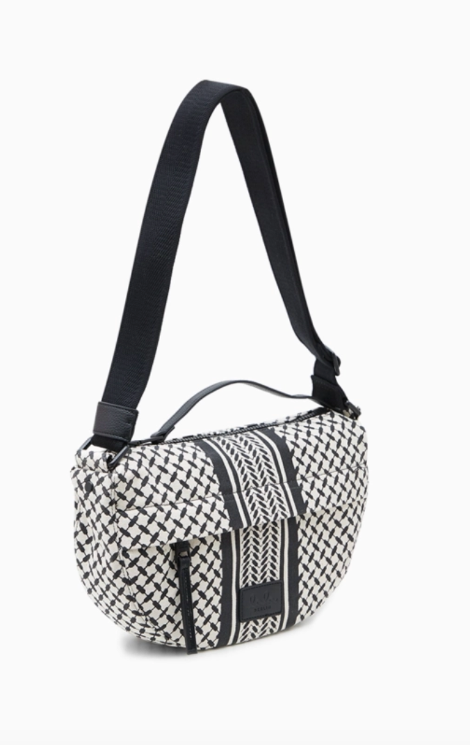 Lala Berlin - Crossbody - Black stripe - Melly Canvas sss