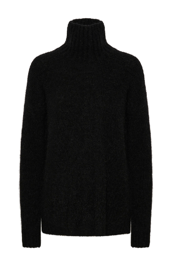 Rollneck strik - Black - 11 The knit rollneck - MY ESSENTIAL WARDROBE