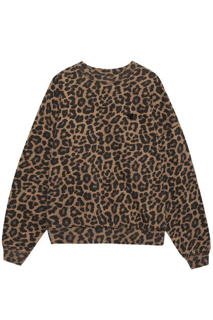 Anine Bing - Sweatshirt - Leopard - Miles - Stilkompagniet.dk