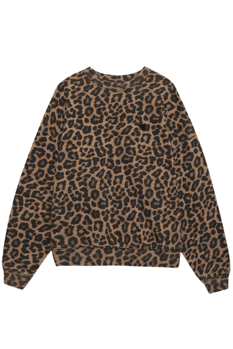 Anine Bing - Sweatshirt - Leopard - Miles - Stilkompagniet.dk