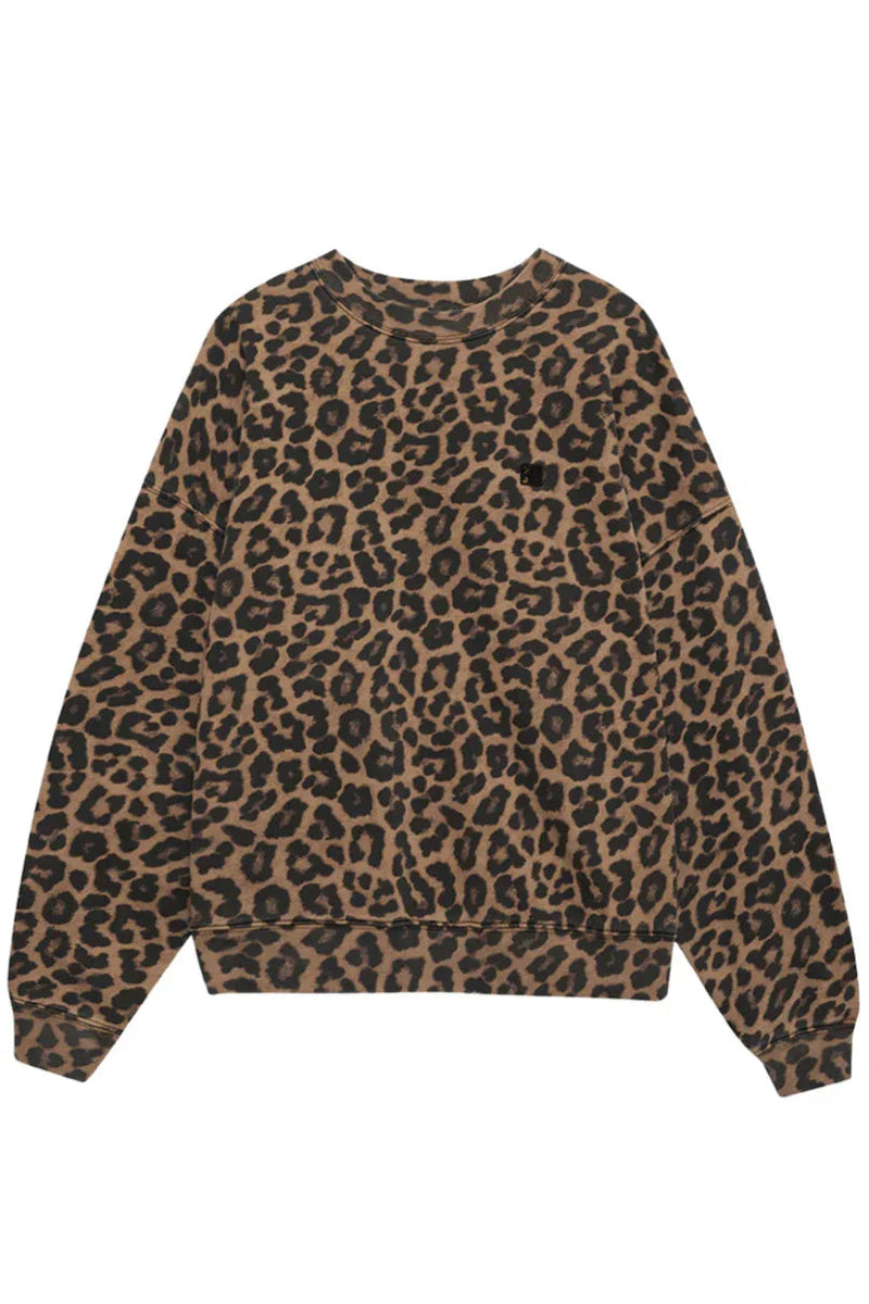 Anine Bing - Sweatshirt - Leopard - Miles - Stilkompagniet.dk