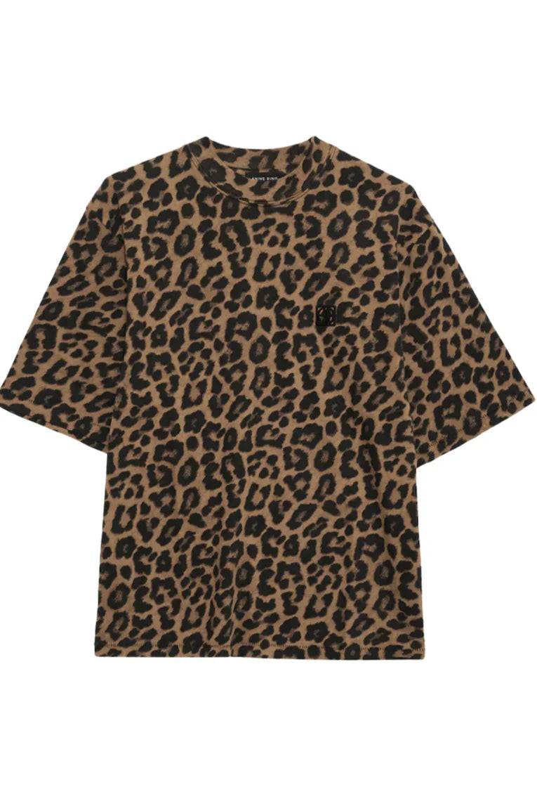 Anine Bing - T-shirt - Leopard - Avi - Stilkompagniet.dk