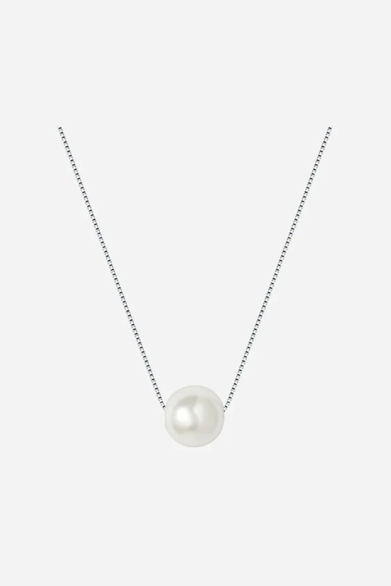 Andcopenhagen Jewelry - Halskæde - 925 Sterlingsølv - Ferskvandsperle - Katrine