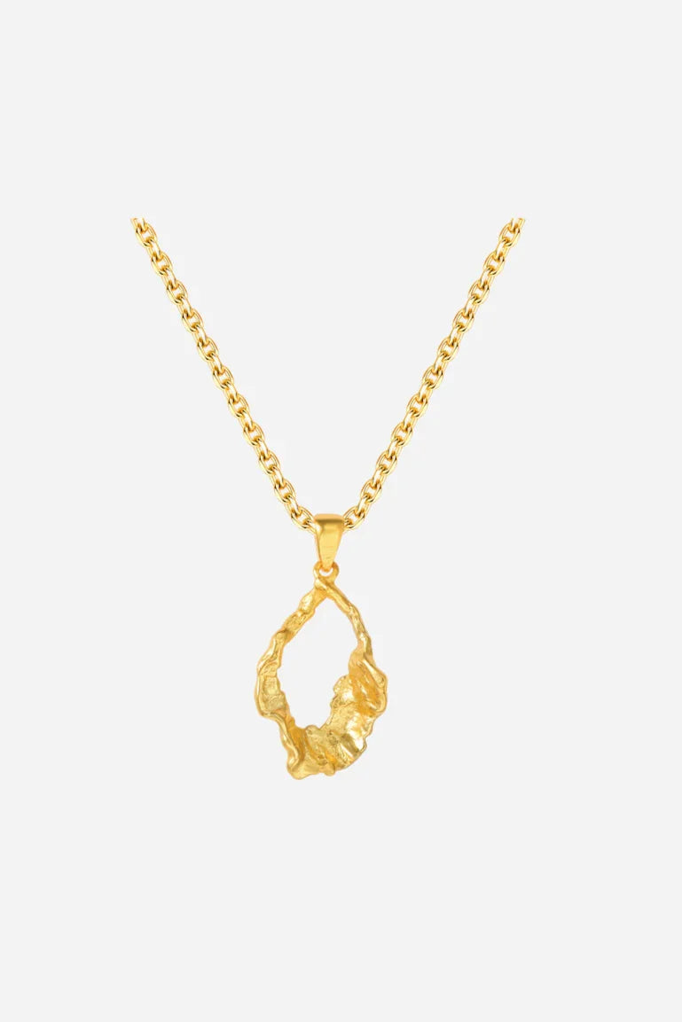 Andcopenhagen Jewelry - Halskæde - 18 karat guldbelagt messing - Mina