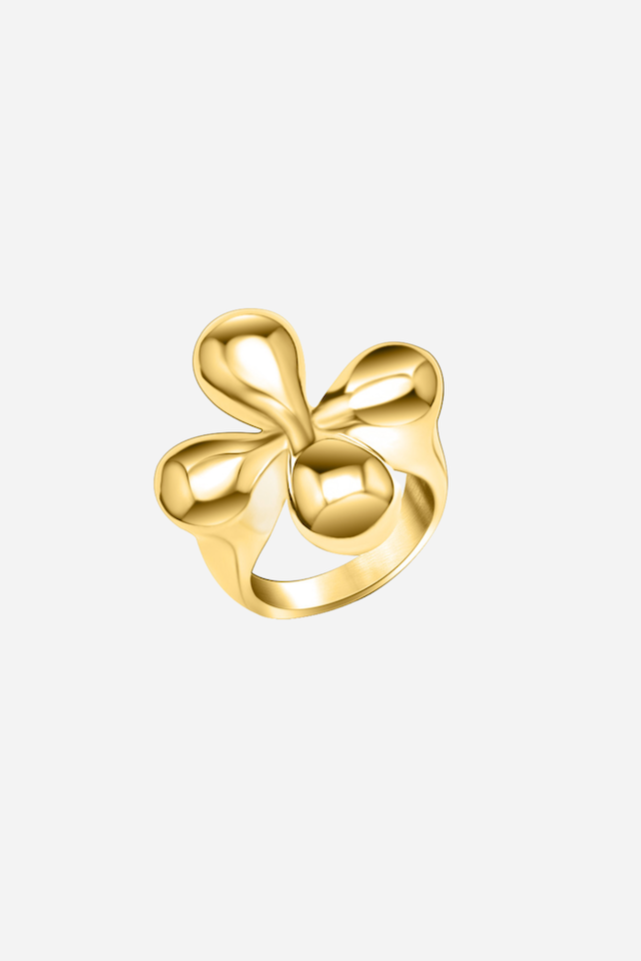 Nine - Flower Crosses Ring