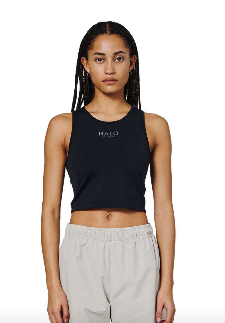 HALO - Top - Sportstop - Black