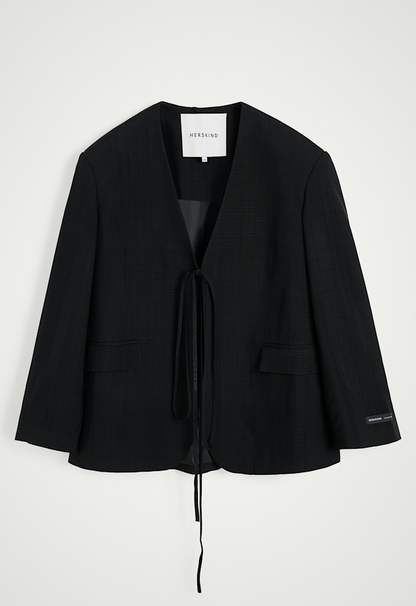 Herskind - Blazer - Navy melange - Indiana
