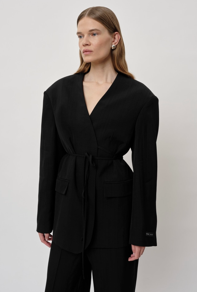 Herskind - Blazer - Navy melange - Indiana