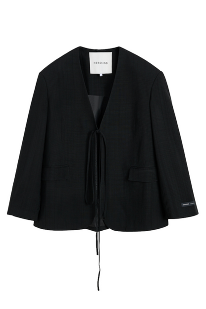 Herskind - Blazer - Navy melange - Indiana