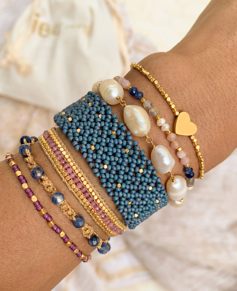 Ibu Jewels - Armbånd - Louis Pearl - AS02