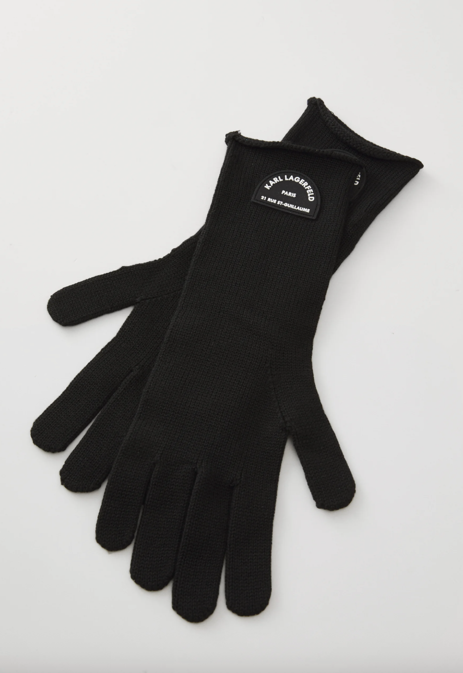 Karl Lagerfeld - Vanter - Black - Rsg ff glove