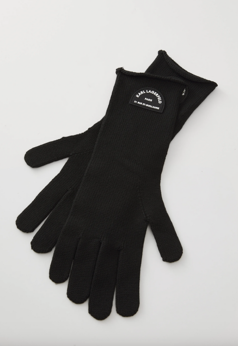 Karl Lagerfeld - Vanter - Black - Rsg ff glove
