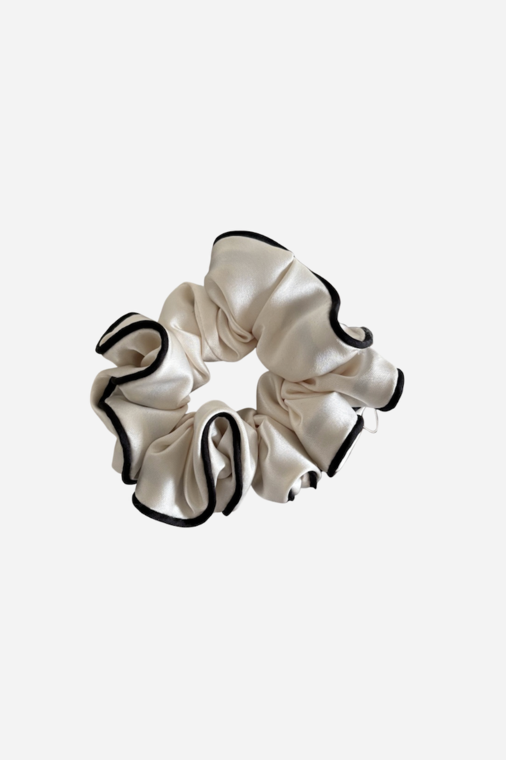 The Collection - Hårelastik - White/Black - Saphira