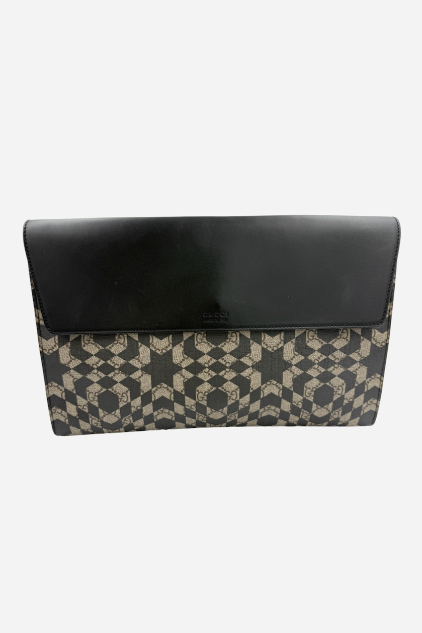 Gucci - Clutch - GG Supreme Monogram Caleido - Secondhand