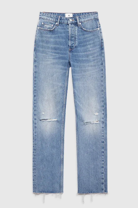 ANINE BING - Jeans - Destructed Antique Blue  - Bruno