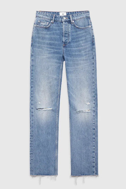 ANINE BING - Jeans - Destructed Antique Blue  - Bruno