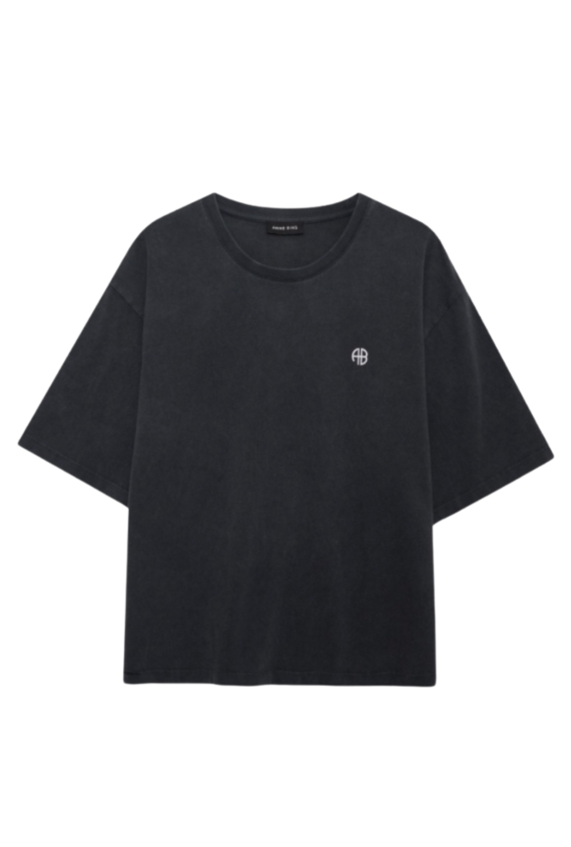 Anine Bing - Tshirt - Black - Rudy