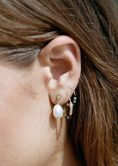 Anni Lu - Øreringe - Gold - Pearly