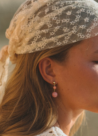 Anni Lu - Øreringe - Gold - Flamingo drops