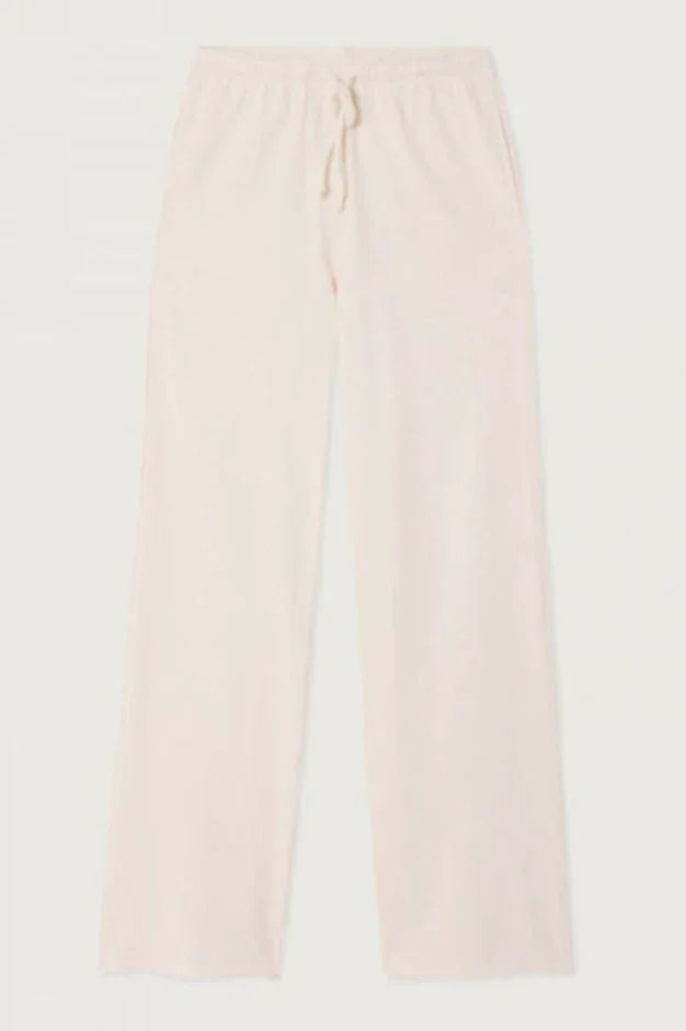 American Vintage - Sweatpants - Nacre/pearl - Ykobow - Stilkompagniet.dk