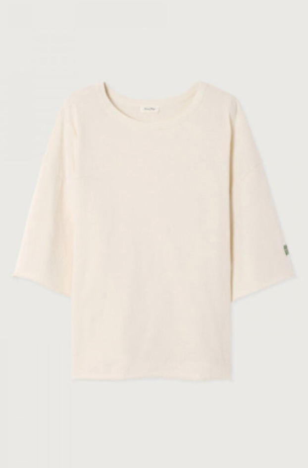 American Vintage - T-shirt - Nacre/pearl - Ykobow